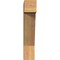 Ekena Millwork Traditional Block Smooth Bracket, Western Red Cedar, 3 1/2"W x 14"D x 18"H BKT04X14X18TRA05SWR - alternate 4